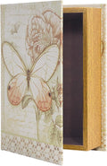 PACOLO Decorative Book Boxes, Faux Wood cover Storage for Hidden Jewelry, Money, and Cash (Arte Ostale)
