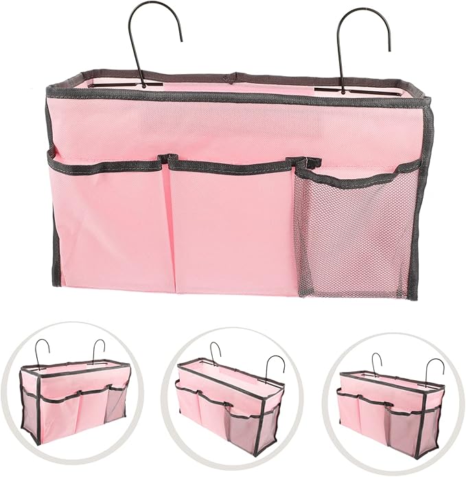 Cabilock Bedside Storage Hanging Bag Easy Access Dorm Organizer Bedside Bag for Bedroom