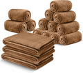 MOONLIGHT20015 Fleece Blanket 16 Pack - Soft Fluffy Camel Throw Blanket for Couch & Sofa - Lightweight Luxury 400 GSM Microfiber Fuzzy Bed Blankets and Throws (50 x 60 Inches, Throw/Travel)