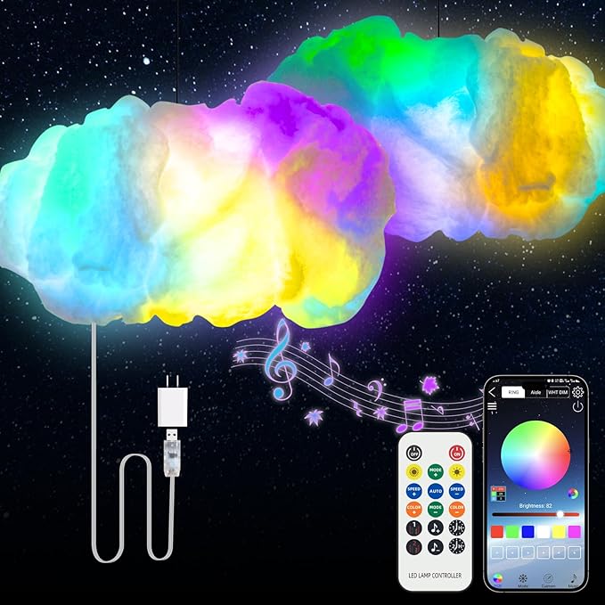 Led Cloud Lights (One Set)