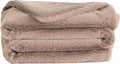 UnHide Lil’ Marsh Faux Fur Blanket - Lightweight, Soft Throw Blanket - Machine Washable - Ideal for Bed, Couch, or Reading Chair- X-Small (34" x 44") Mocha Shar Pei