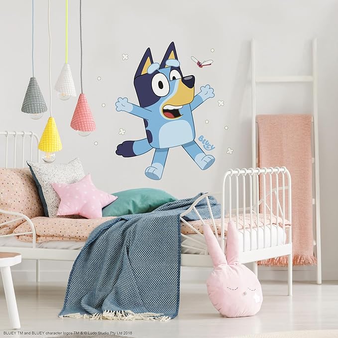 RoomMates Bluey Peel and Stick Giant Wall Decals, RMK5458GM