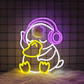 Neon Sign - Duck LED Neon Signs for Wall Decor, Cute Animal Light Up Led Sign for Bedroom, Party, Bar, Game Room & Home Room Decor