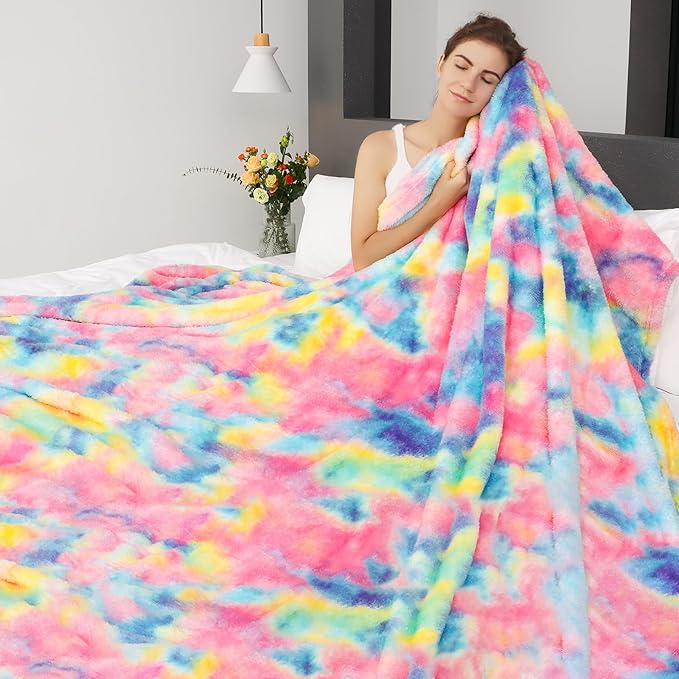 MUGD Fleece Blanket Throw Blanket Throw Blanket for Couch Soft Lightweight Cozy Microfiber Blankets & Throws