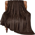 BEDELITE Fleece Blanket Twin Size Brown Throw Blankets for Couch & Bed, Luxury Plush Cozy Fuzzy Blanket 60x80 inches, Super Soft Warm Lightweight Throw Blanket for Travel Camping