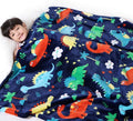 Lukeight Dinosaur Toddler Blanket Gifts for Boys and Girls, Plush Dino Throw Blanket for Kids and Adults, Thick and Warm Kids Blanket Birthday Gifts for Teens (Dinosaur, 50x60 Inches)
