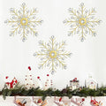 ZEXUIRU 3 Pack Gold Sunburst Wall Decor – Metal Crystal Wall Art with Sparkling Rhinestones, 14’’/18 Inch Starburst Wall Hanging Set for Living Room Bedroom Bathroom – Modern Bling Home Decorations