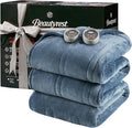Beautyrest Heated Microlight to Berber Blanket - King