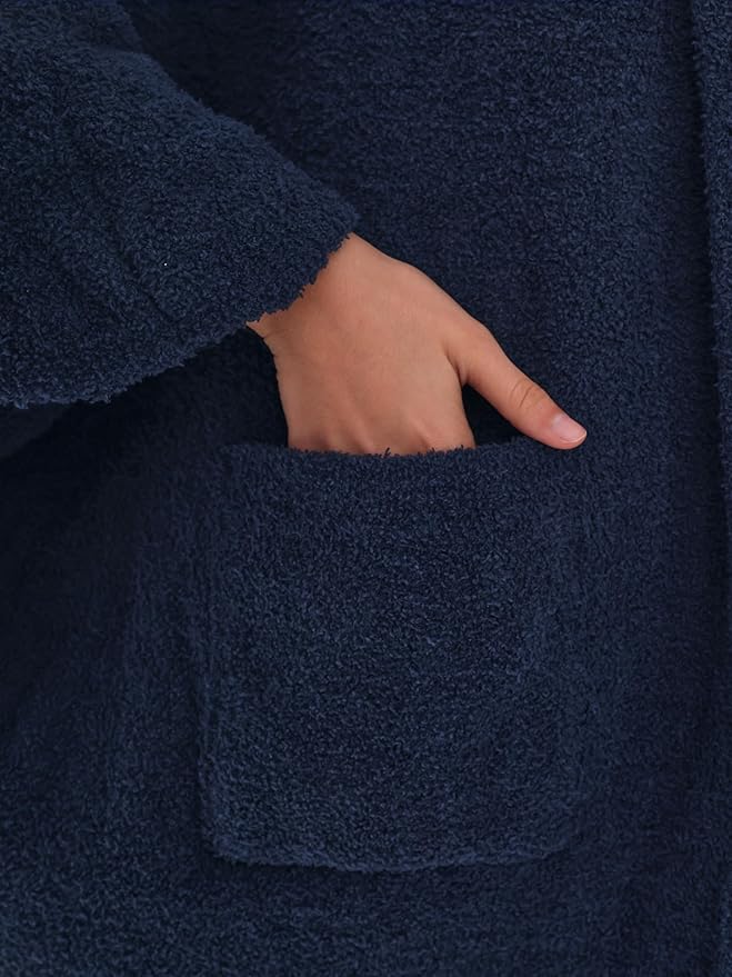 WDCOZY Wearable Blanket Hoodie Poncho Throw Comfy Soft Warm Cape Shawl Cozy Cloak Wrap Hooded with Sleeves For Women Adults