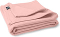 MV Sport Lightweight Sweatshirt Blanket Throw – Warm & Cozy, Breathable Oversized Fleece Knit, Couch, Bed, Travel, Cold Nights, and Outdoors – Soft Light Weight Blanket 54" x 84" Cameo Pink