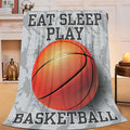 Basketball Blanket for Girls Women Boys Men Adults Kids Soft Cozy Fleece Sports Throw Blankets Gifts Warm Flannel Plush Lightweight Decor for Couch Bed Sofa 80"X60"