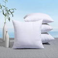 MIULEE Pack of 4 22x22 Outdoor Pillow Inserts, Water-Resistant Throw Pillow Inserts Decorative Premium Square Pillow Stuffer Sham for Porch Swing Couch Sofa Cushion Patio Furniture