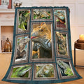Lizard Blanket for Girls Women Boys Men Adults Kids Soft Cozy Fleece Iguana Reptile Lovers Throw Blankets Gifts Warm Flannel Plush Stuff Lightweight Decorative for Couch Bed Sofa 50"X40"