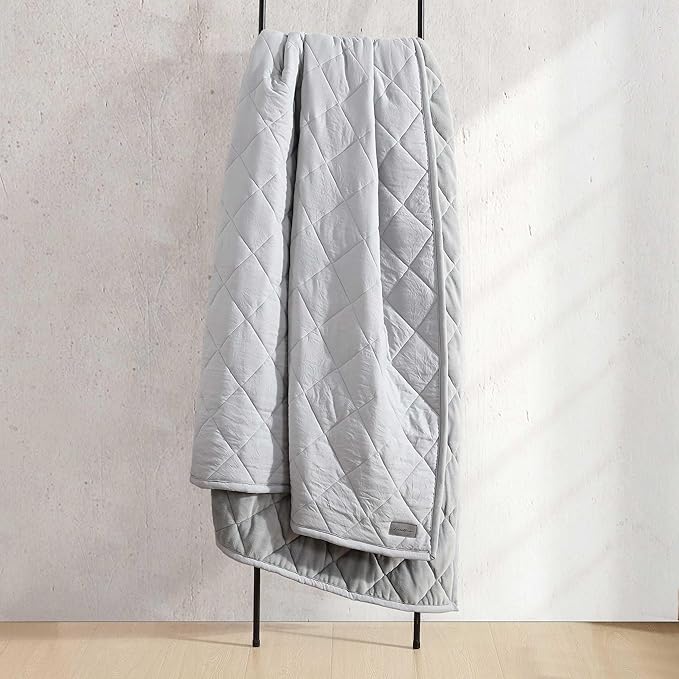 Eddie Bauer - Queen Size Blanket, Soft & Reversible Plush Bed Blanket, Brushed for Extra Softness with a Plush Smooth Texture, Throw Blanket for Couch or Bed (Classic Solid Grey)
