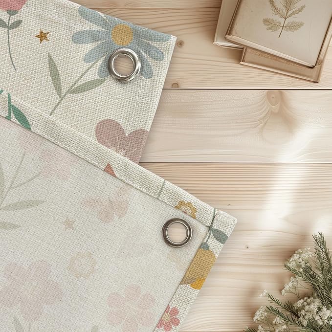 Girls Room Décor for Teen Girls, Wall Decor for Bedroom Motivational Inspirational Wall Art Girl Room Decoration for Kids Nursery, Cute Wildflower Floral Girl Power Banner