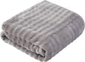 Fluffy 3D Bubble Throw Blanket for Couch & Bed – Cozy Soft Fleece Blankets for Women & Girls – Warm Lightweight Fuzzy Throw XL (50x70) – Machine Washable Gifts