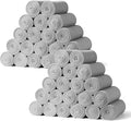 40PCS Gray Blankets Bulk 50 X 60, Soft Lightweight Throw Blanket Kit Cozy Blankets Bulk for Bed Sofa Couch Warm Pet Fleece Blanket Set for Wedding Homeless Home Office Travel Gift for Seasons