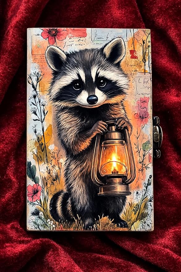 RK Collections Trinket Boxes Small Jewelry Keepsake Box (Raccoon)