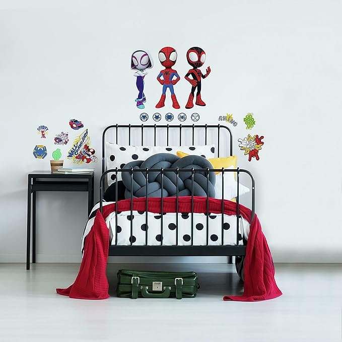 RoomMates RMK4925SCS Spidey and His Amazing Friends Peel and Stick Wall Decals