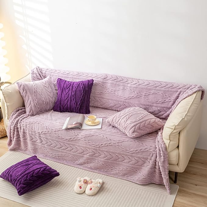 YUSOKI Sherpa Throw Blanket-3D Stylish Design Super Soft Fuzzy Cozy Warm Blanket Thick Plush Fluffy Furry Blankets for Teen Girls Women Couch Bed Sofa Chair Men Boys Gift(Rose Pink,50"x65")