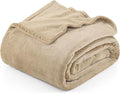 Utopia Bedding Camel Fleece Blanket Twin Size Lightweight Fuzzy Soft Anti-Static Microfiber Bed Blanket (60x80 Inch)