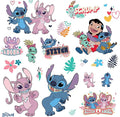 Disney Lilo and Stitch Stitch and Angel Wall Decals by RoomMates, RMK5585SCS