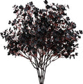 Mandy's Black Artificial Baby’s Breath Flowers 6 Bundles Silk Gypsophila, 18.5 Inch European Style Modern Home Decor Centerpiece, Neutral Wedding Flower Arrangements