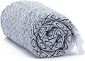 Americanflat 50x60 Throw Blanket - Soft and Breathable Cotton Throw Blanket for Couch, Bed, Chair - Decorative Blankets Perfect for Home or Outdoor Use - Navy Blue and White Double Diamond Design