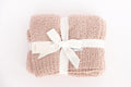 SARANONI Bamboni Luxury Throw Blanket | Oversized Super Soft Plush Home Decorative Comfy Blankets for Couch or Bed | Pink - X-Large 60” x 80”