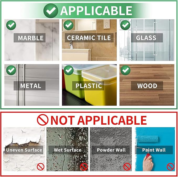 5 Pack Upgraded Magnetic Remote Control Holder Wall Mount - Enhanced N52 Magnets & Stronger Adhesive, No-Drill Remote Organizer for TV/Fan/AC Remotes