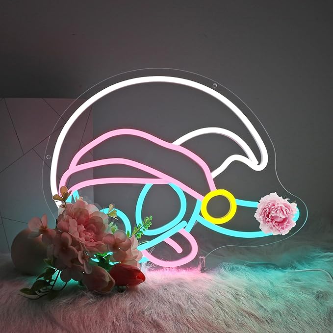 Neon Sign, FPLL Neon Signs for Wall Decor Cute LED Sign for Man Cave Game Room Home Decor Bar Beer Light up Signs - USB Powered