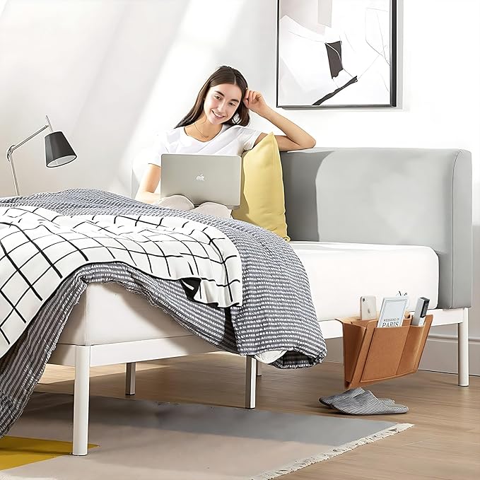 Bedside Organizer, Felt Bunk Bed Storage Hanging Bag, Dorm Upper Multi-Functional Fixed Pocket, Sofa, Baby's Bed Brown