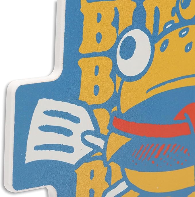 Fortnite Durr Burger Wood Wall Decor - Funny Fortnite Sign for Gamer Room or Bedroom