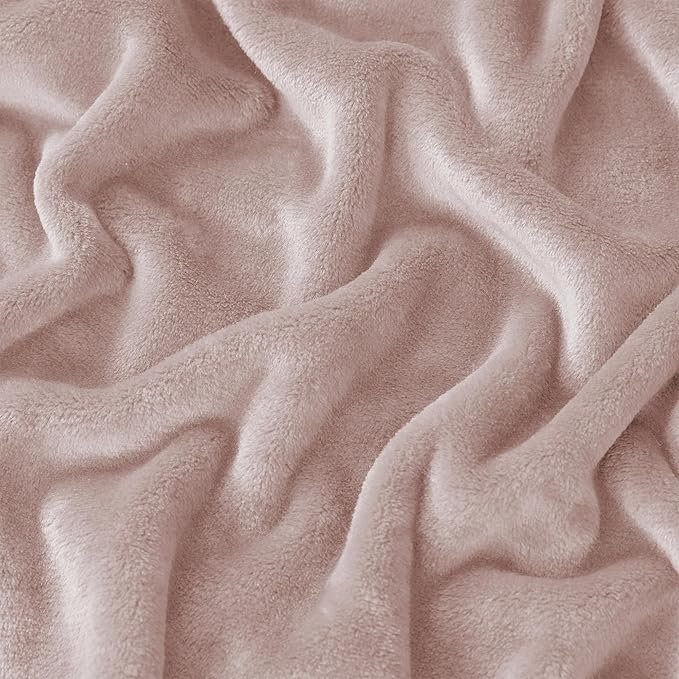 COOVA Oversized King Fleece Blanket 120x120 inches, Soft Cozy Warm Giant Extra Large 10'x10' Blanket for Bed, Sofa, Couch,Travel, Camping, California Huge Flannel Big Throw Blanket, Taupe