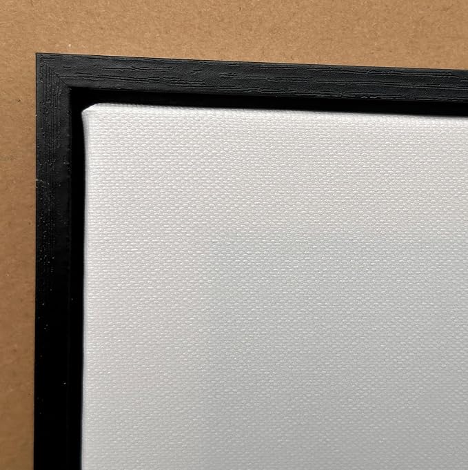 Modern Farmhouse Wall Decor Just Breathe Dandelion Canvas Art Prints Above Bed Bedroom Farmhouse Decor Vintage Bathroom Office(Black Wooden Frame) 43x15inch
