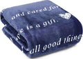 WOLF CREEK BLANKET Super Soft Gift Blanket for Women or Men - Light & Love Compassion Get Well Soon, Positivity Courage Inspiration Healing Support & Comfort Gift for Mom Friend Sister. Cozy Flannel