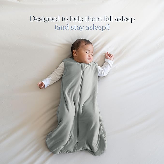 HALO SuperSoft Bamboo Wearable Blanket 1.5 TOG – Buttery Soft, Plush Baby Sleep Sack for Newborns, Infants & Toddlers, Hip-Healthy Design, Machine Washable, 6 – 12 Months, Medium, Dusty Pink