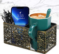 Desk Organizer Clip on Desk Cup Holder Pencil Holder for Desk Storage Beverages Phone Holder Desk Organizer and Accessories Office School Home