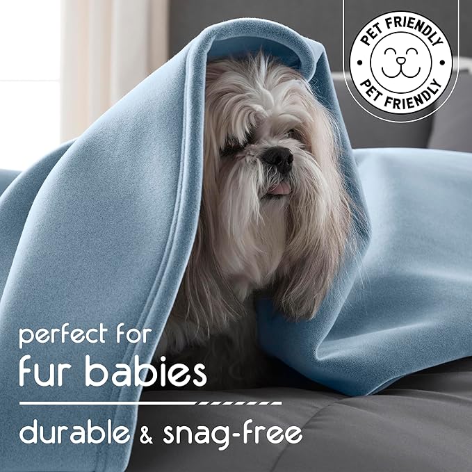 Vellux 1B05559 Orignal Full/Queen Wedgewood Blue Blanket