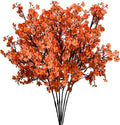 Mandy's Coral Artificial Baby’s Breath Flowers 6 Bundles Silk Gypsophila, 18.5 Inch European Style Modern Home Decor Centerpiece, Neutral Wedding Flower Arrangements