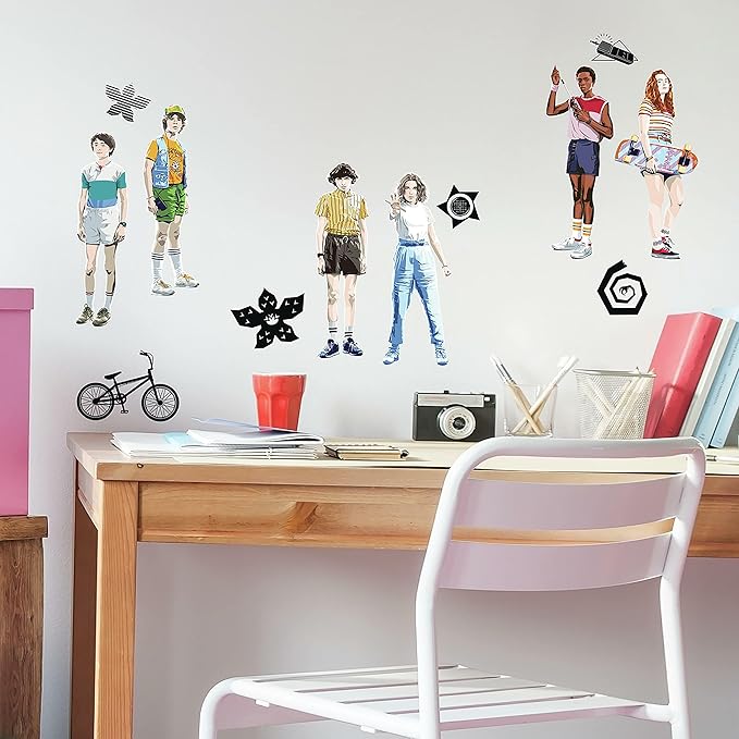 RoomMates RMK4675SCS Stranger Things Peel and Stick Wall Decals