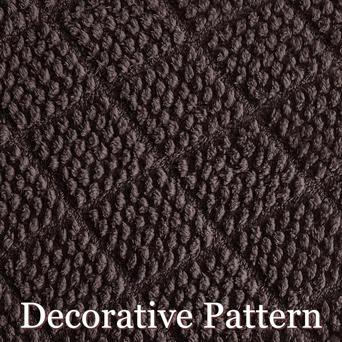Whale Flotilla Fuzzy Fleece Twin Size Blanket for Bed, Soft Fluffy Jacquard Waffle Blankets for All Season, Lightweight and Warm, 60x80 Inch, Coffee