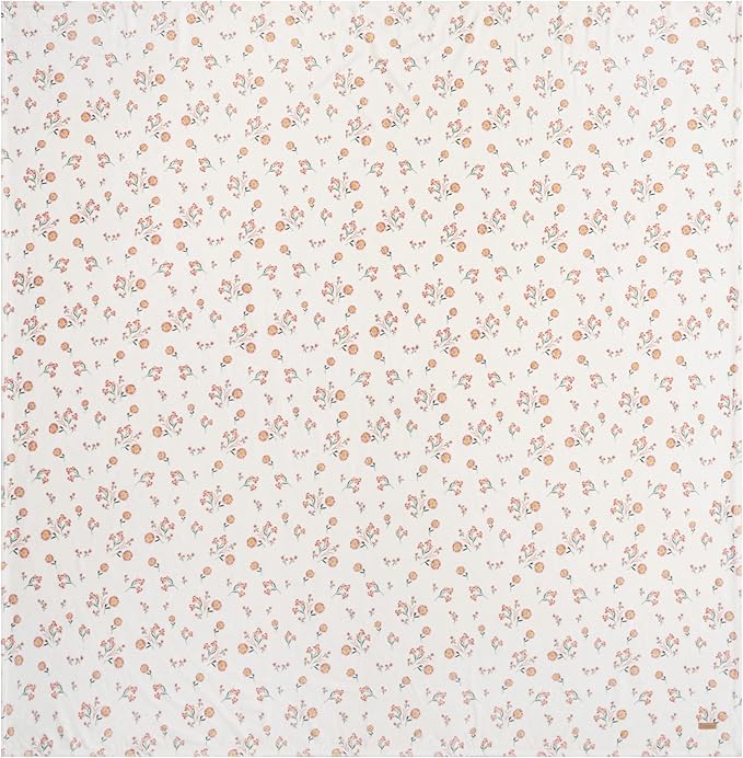 Lucky Brand Daisy Ivory Floral 90"X90" Cozy Plush Blanket - Premium Microfiber Throw for Luxurious Comfort and Style Full/Queen Size