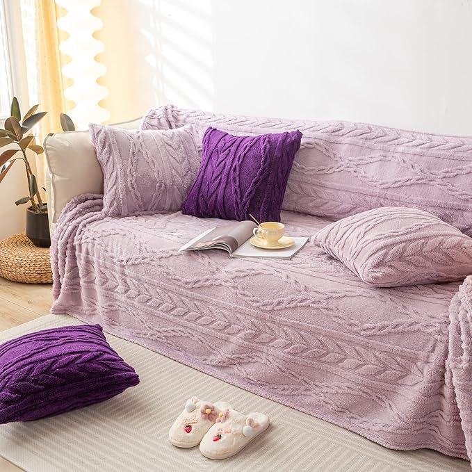 YUSOKI Twin XL Blanket Single Layer,Weight(3.1lb),370GMS-3D Stylish Design for Gift Home Decor (Rose Pink,65"x90")