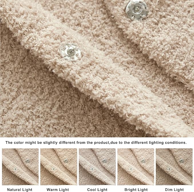 WDCOZY Wearable Blanket Hoodie Poncho Throw Comfy Soft Warm Cape Shawl Cozy Cloak Wrap Hooded with Sleeves For Women Adults