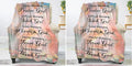 Christian Gifts for Women Faith, Inspirational/Religious/Spiritual Gifts for Adults, Soft Throw Blankets for Women/Men, Personalized Blankets for Adults 40"x 50" (Pack of 2)
