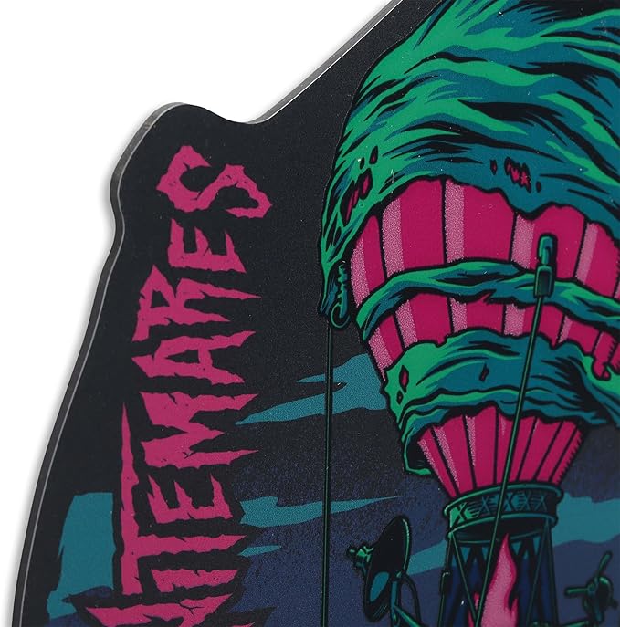 Fortnite Fortnitemares Bus Metal Wall Decor - Spooky Gaming Sign for Bedroom or Game Room
