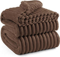 Bedsure GentleSoft Brown Full Blanket for Bed - Cozy Soft Blankets for Women, Cute Small Fleece Throws for Girls, Birthday Gifts for Women Decor Gifts for Mom, 84x90 Inches