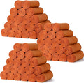 60PCS Terracotta Blankets Bulk 50 X 60, Soft Lightweight Throw Blanket Kit Cozy Blankets Bulk for Bed Sofa Couch Warm Pet Fleece Blanket Set for Wedding Homeless Home Office Travel Gift for Seasons