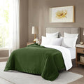 Mocassi Premium Ultra-Soft Flannel Fleece Sherpa Throw Blanket - Warm Cozy Reversible Plush Micromink Blanket for Couch, Bed and Sofa - Fluffy, Christmas Winter Bedding Gift, Queen, Sage